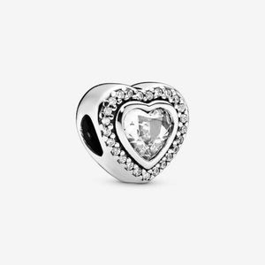SPARKLING Hearts Charm, Crystal & Clear CZ PANDORA
